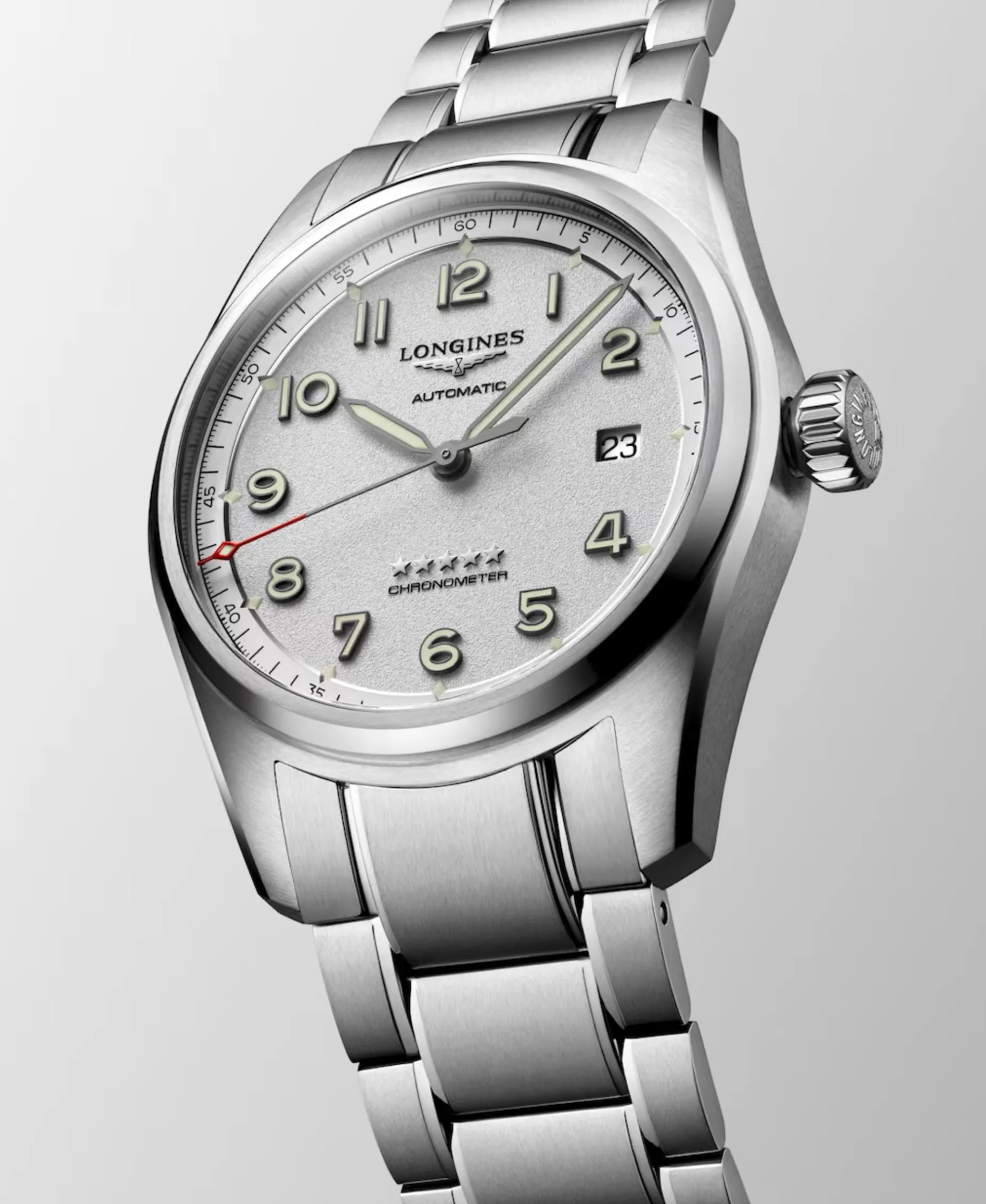 Longines Spirit Blanco 40 mm | L3.810.4.73.6