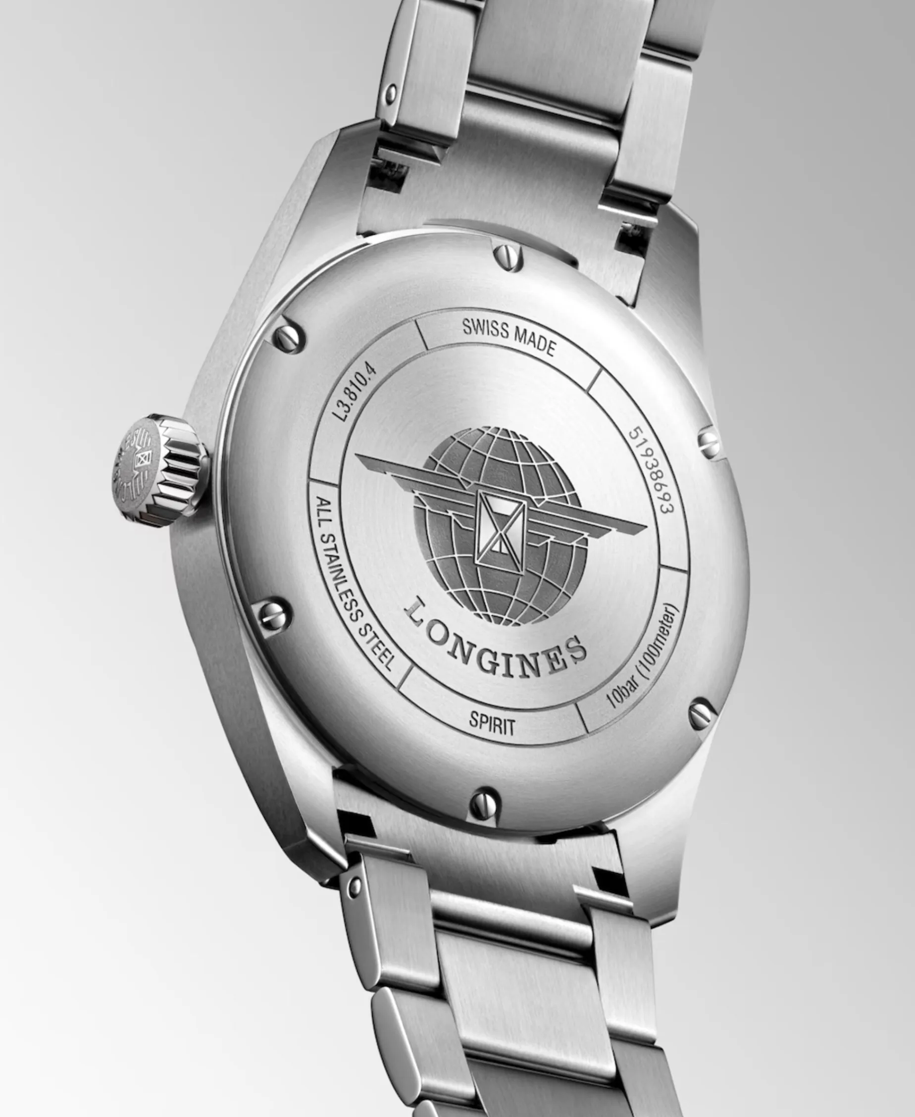 Longines Spirit Blanco 40 mm | L3.810.4.73.6