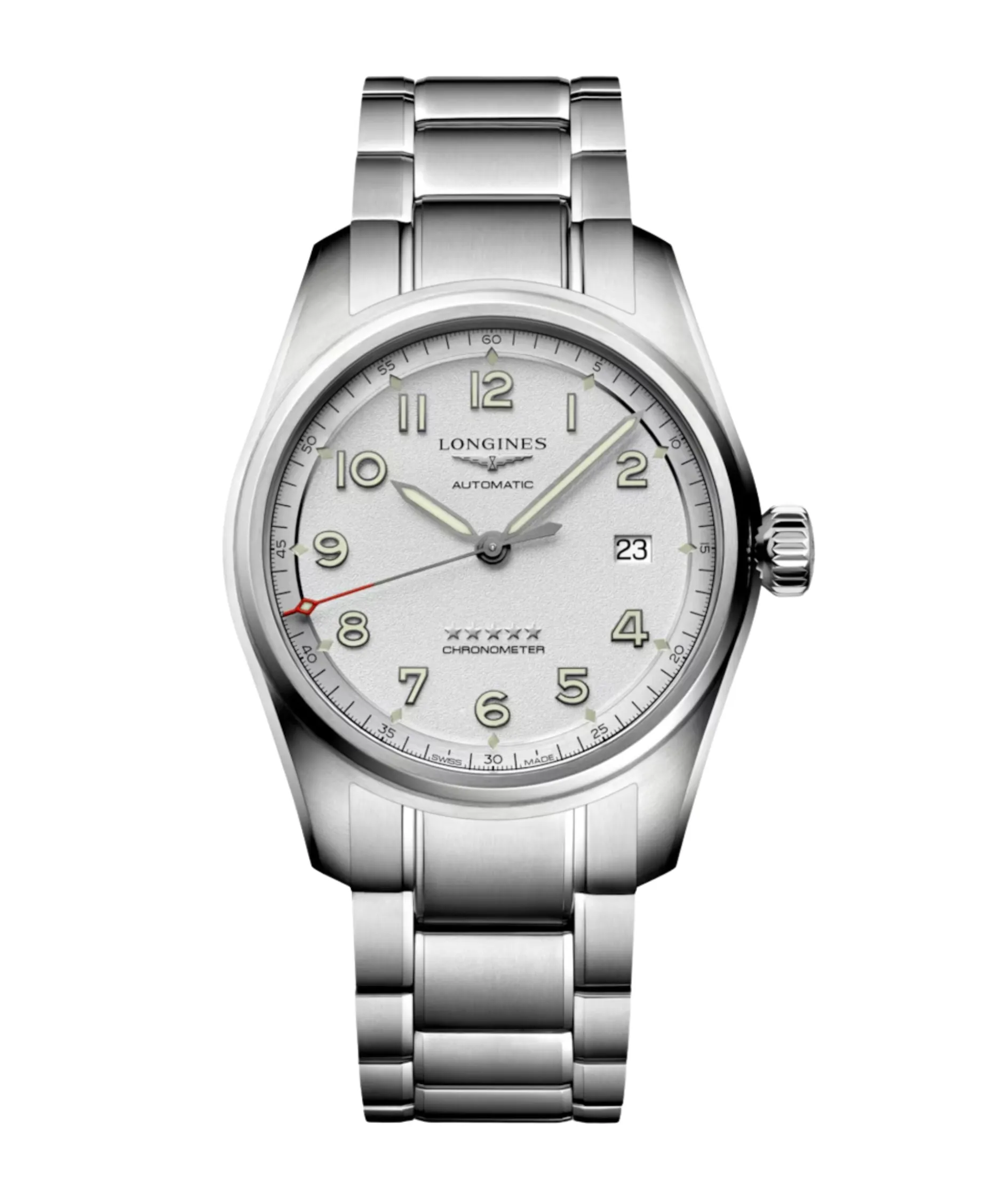 Longines Spirit Blanco 40 mm | L3.810.4.73.6
