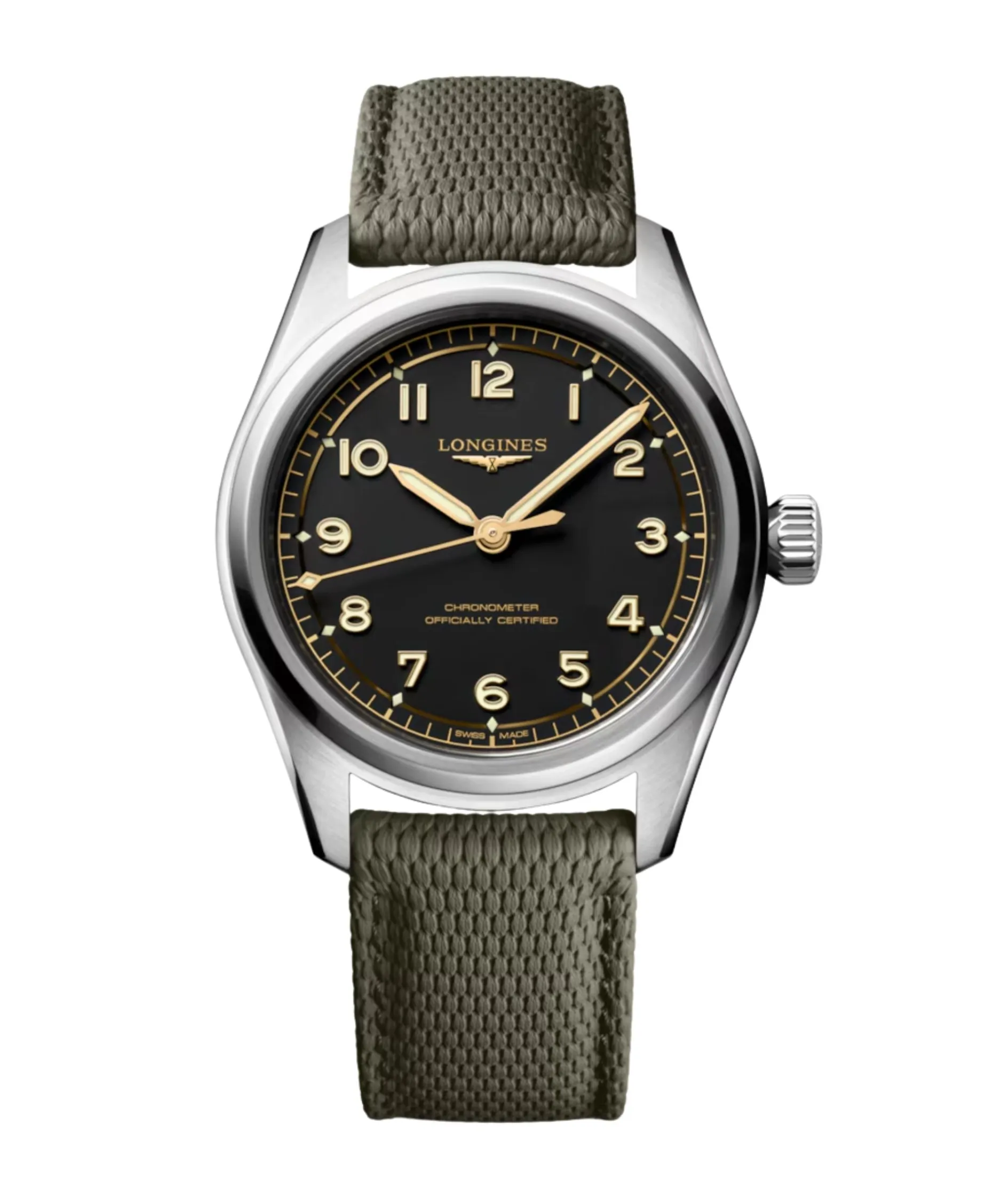 Longines Spirit Pilot Negro 39 mm | L3.809.4.53.9