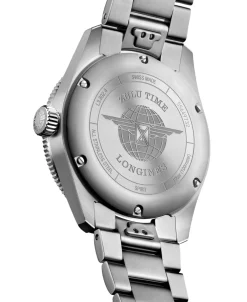 Longines Spirit Zulu Time Acero y Cerámica 39 mm | L3.802.4.93.6