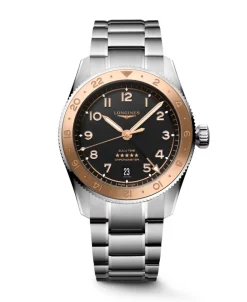 Longines Spirit Zulu Time 1925 Bisel Oro 39 mm | L3.803.5.53.6