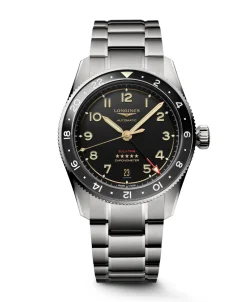 Longines Spirit Zulu Time Titanium 39 mm | L3.802.1.53.6