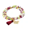 Marina García Zen Soho Pulsera Plata Baño Oro Circonitas | 91169U6