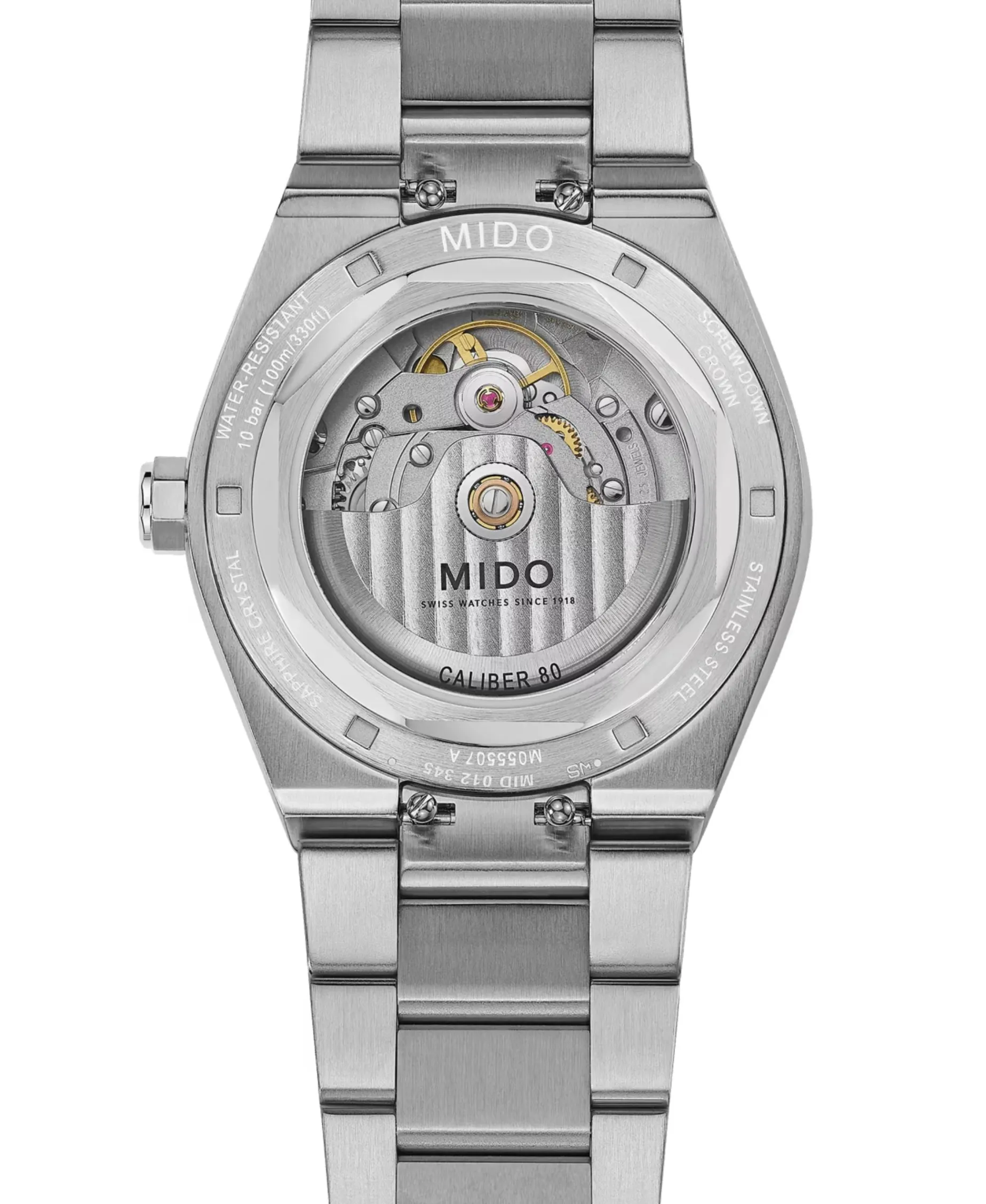 MIDO Multifort 8 One Crown Automático Negro Acero 40 mm | M055.507.11.051.00