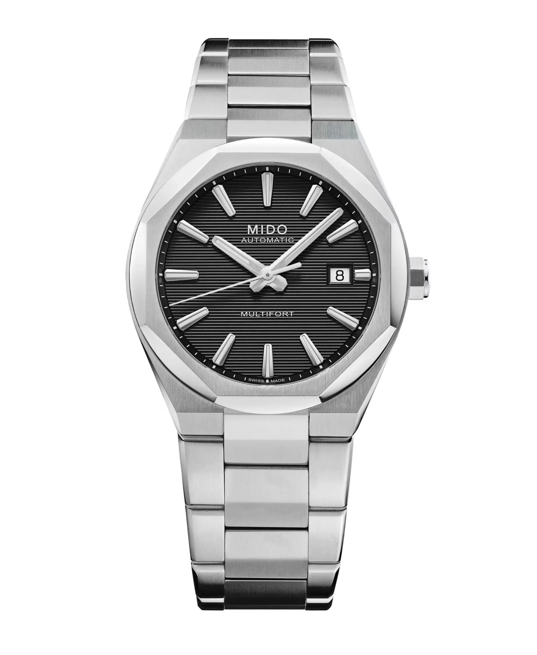 MIDO Multifort 8 One Crown Automático Negro Acero 40 mm | M055.507.11.051.00