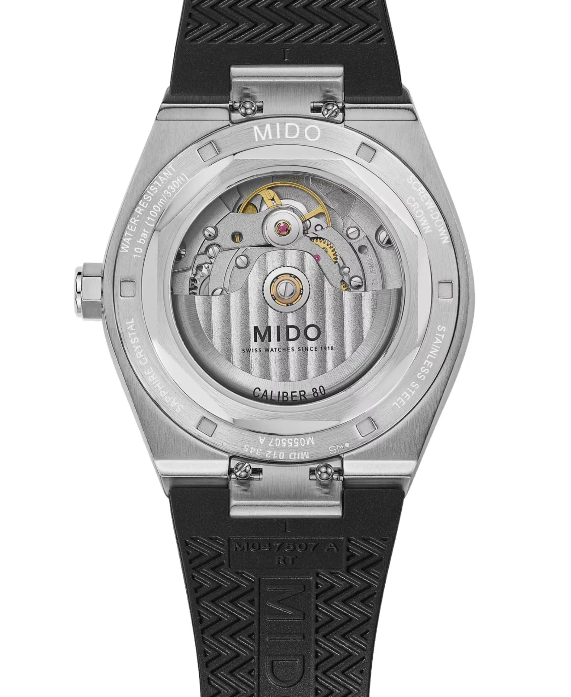 MIDO Multifort 8 One Crown Automático Negro Acero 40 mm | M055.507.17.051.00