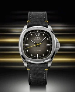 MIDO Multifort TV Big Date GMT Gris Acero 40 mm | M049.526.17.081.01