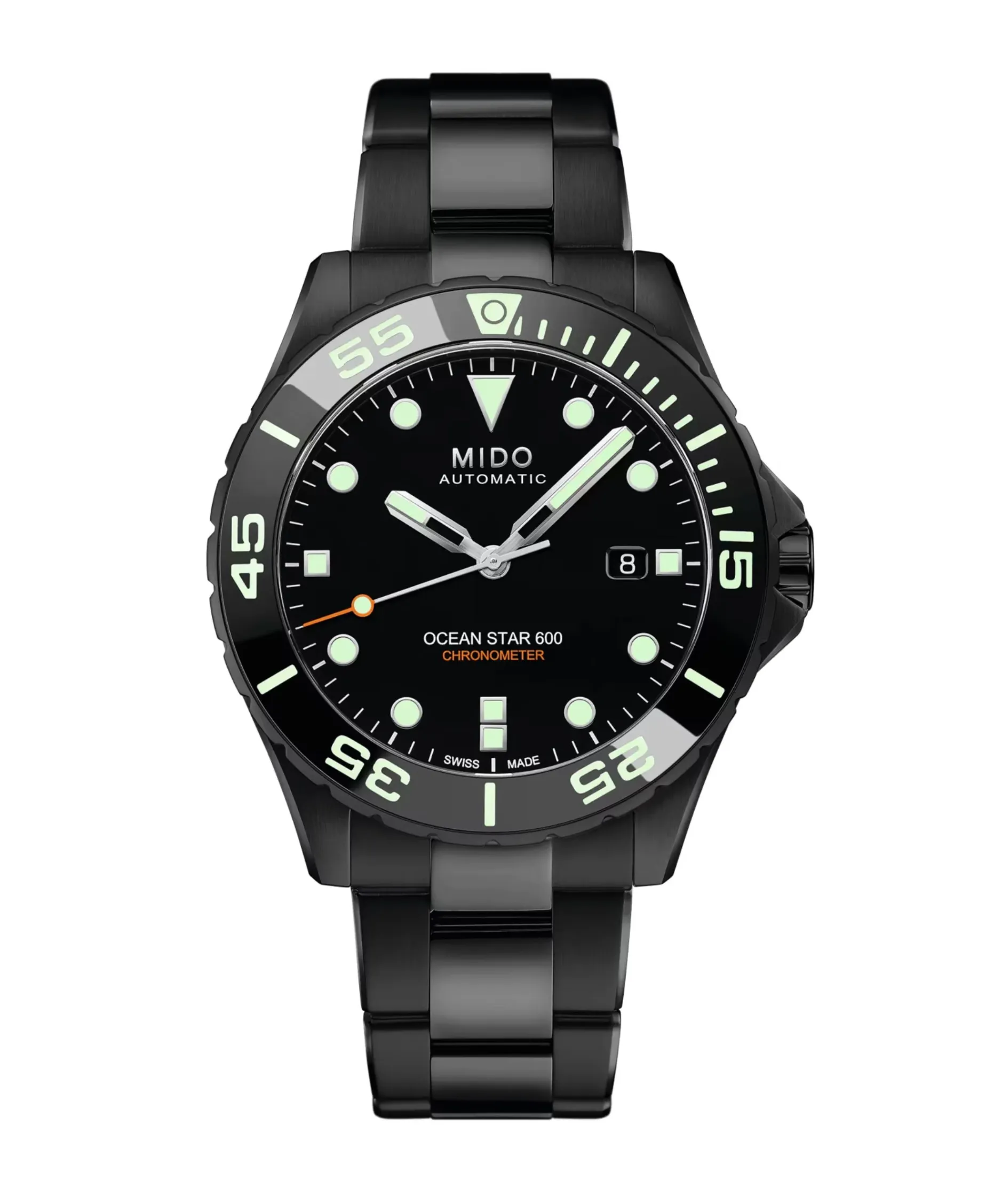 MIDO Ocean Star 600 Chronometer Edición Especial Negro 43.5 mm | M026.608.33.051.00