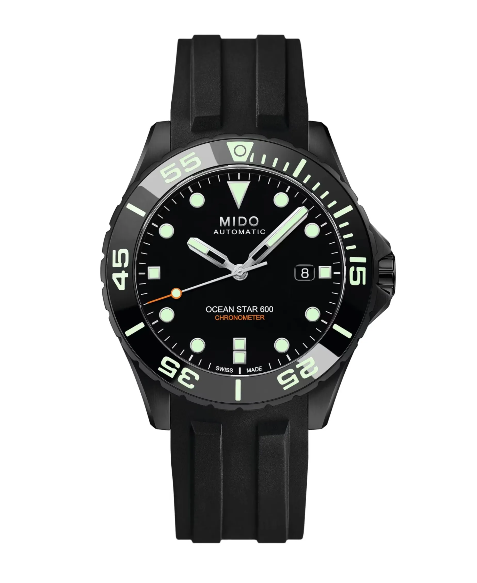 MIDO Ocean Star 600 Chronometer Edición Especial Negro 43.5 mm | M026.608.33.051.00