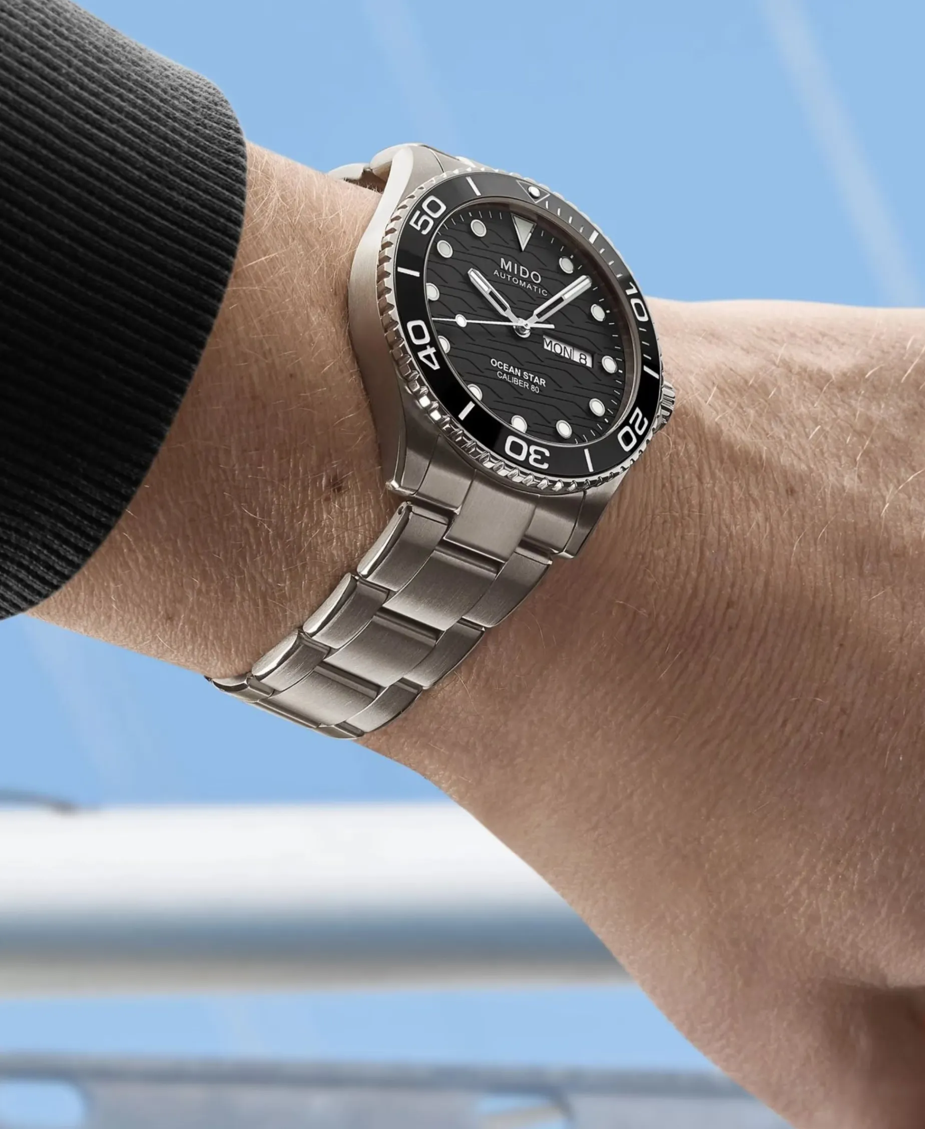 MIDO Ocean Star 200C Titanium Automático Bisel Cerámico Negro 42,5 mm | M042.430.44.051.00