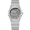 OMEGA Constellation Cuarzo Meteorito Lavanda Diamantes Acero 28 mm | 131.15.28.60.99.001