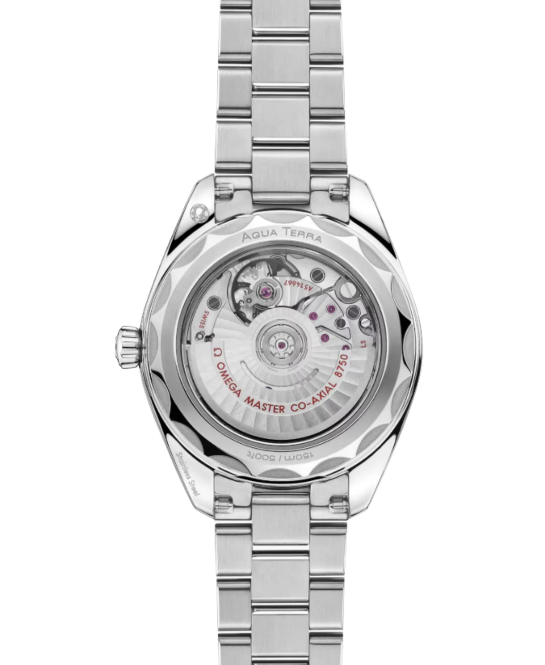 OMEGA Seamaster Aqua Terra 150M Blanco Acero 30 mm | 220.10.30.20.55.001