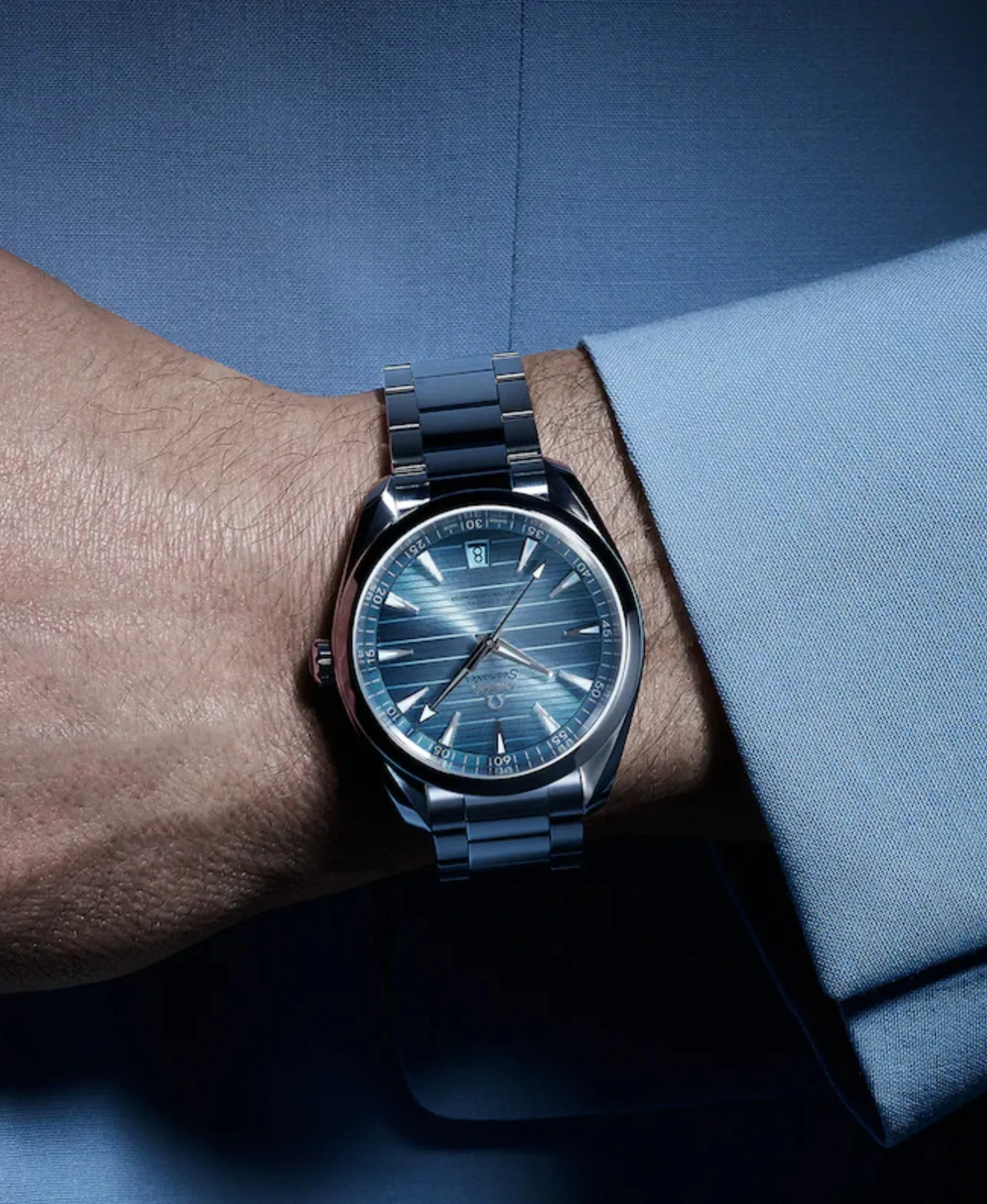 OMEGA Seamaster Aqua Terra 150M Co-Axial Master Chronometer Summer Blue 41 mm | 220.10.41.21.03.005