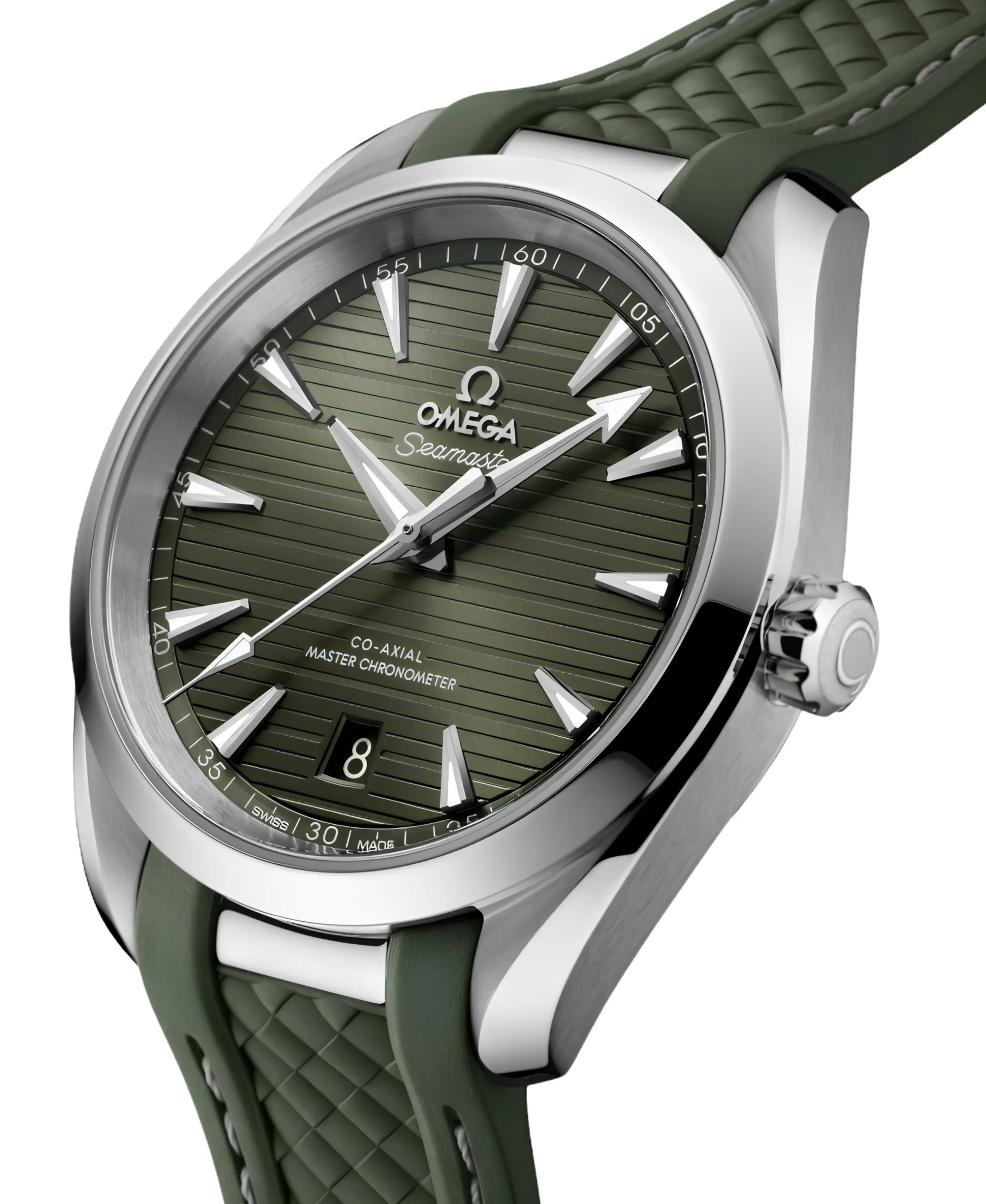 OMEGA Seamaster Aqua Terra 150M Verde Acero 38 mm | 220.12.38.20.10.001
