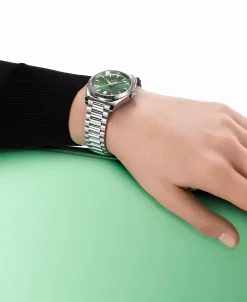 OMEGA Seamaster Aqua Terra Shades Verde Bahía Acero 38 mm | 220.10.38.20.10.002