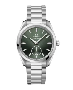 OMEGA Seamaster Aqua Terra Small Seconds Co-Axial Master Chronometer Verde Acero 38 mm | 220.10.38.20.10.001