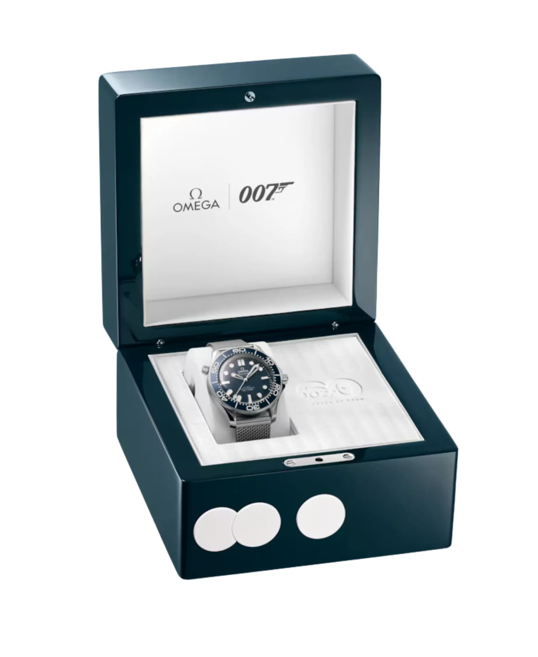 OMEGA Seamaster Diver 300M James Bond 60th Anniversary Azul Acero 42 mm | 210.30.42.20.03.002