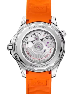 OMEGA Seamaster Diver 300M Negro Acero Correa Naranja 42 mm | 210.32.42.20.01.006