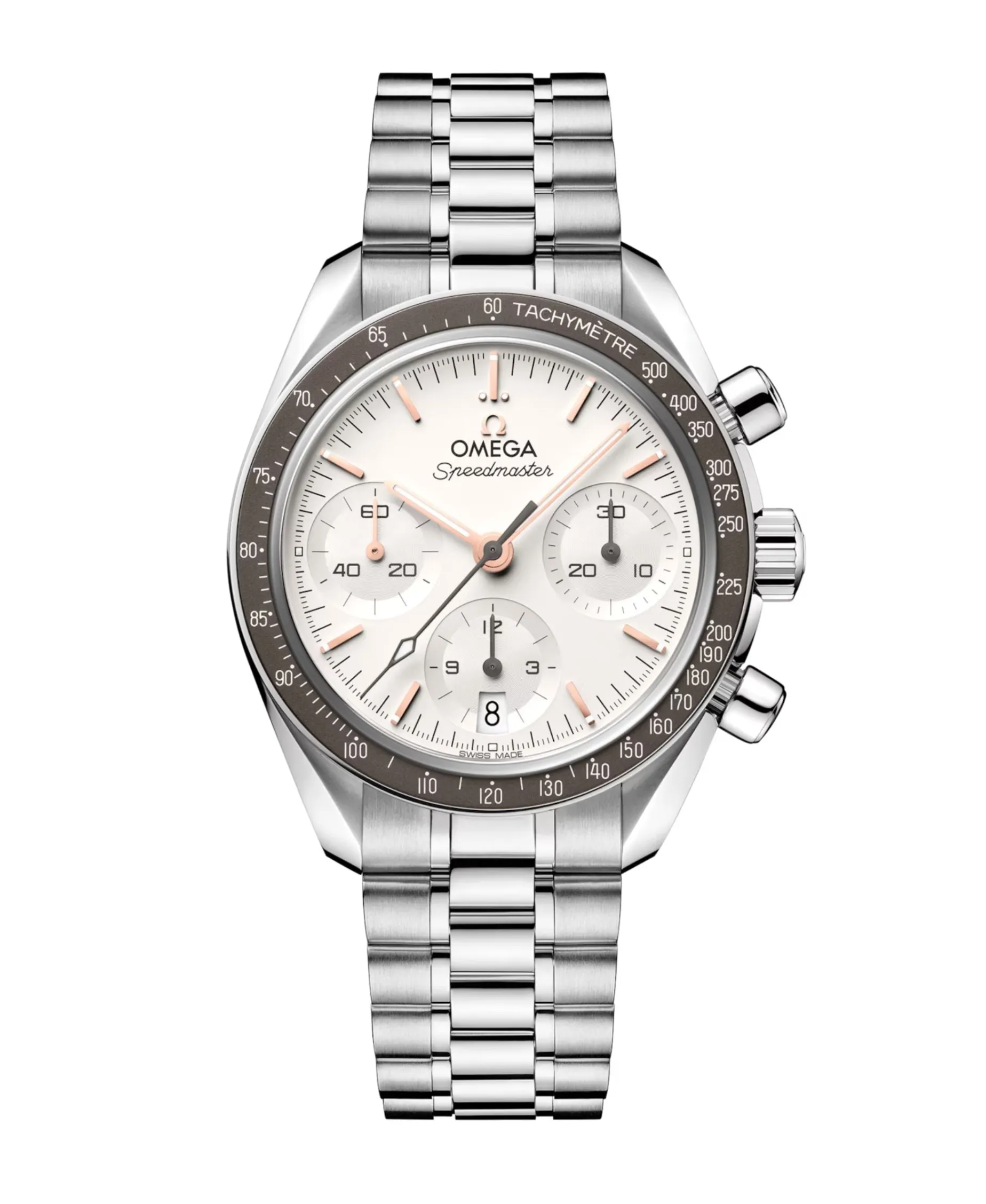 OMEGA Speedmaster Co-Axial Chronometer Plateado 38 mm | 324.30.38.50.02.003