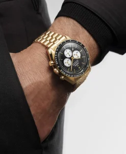 OMEGA Speedmaster Moonwatch Professional Co-Axial Master Chronometer Chronograph Negro Moonshine™ Gold 42 mm | 310.60.42.50.01.002