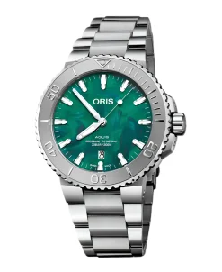 ORIS Aquis X Bracenet Verde Acero 43,50 mm | 01 733 7730 4137-07 8 24 05PEB