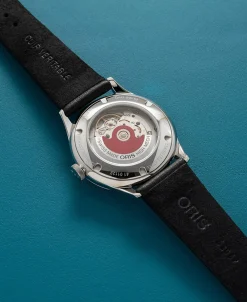 ORIS Artelier S Negro Acero y Piel 38 mm | 01 733 7762 4054-07 5 20 69FC