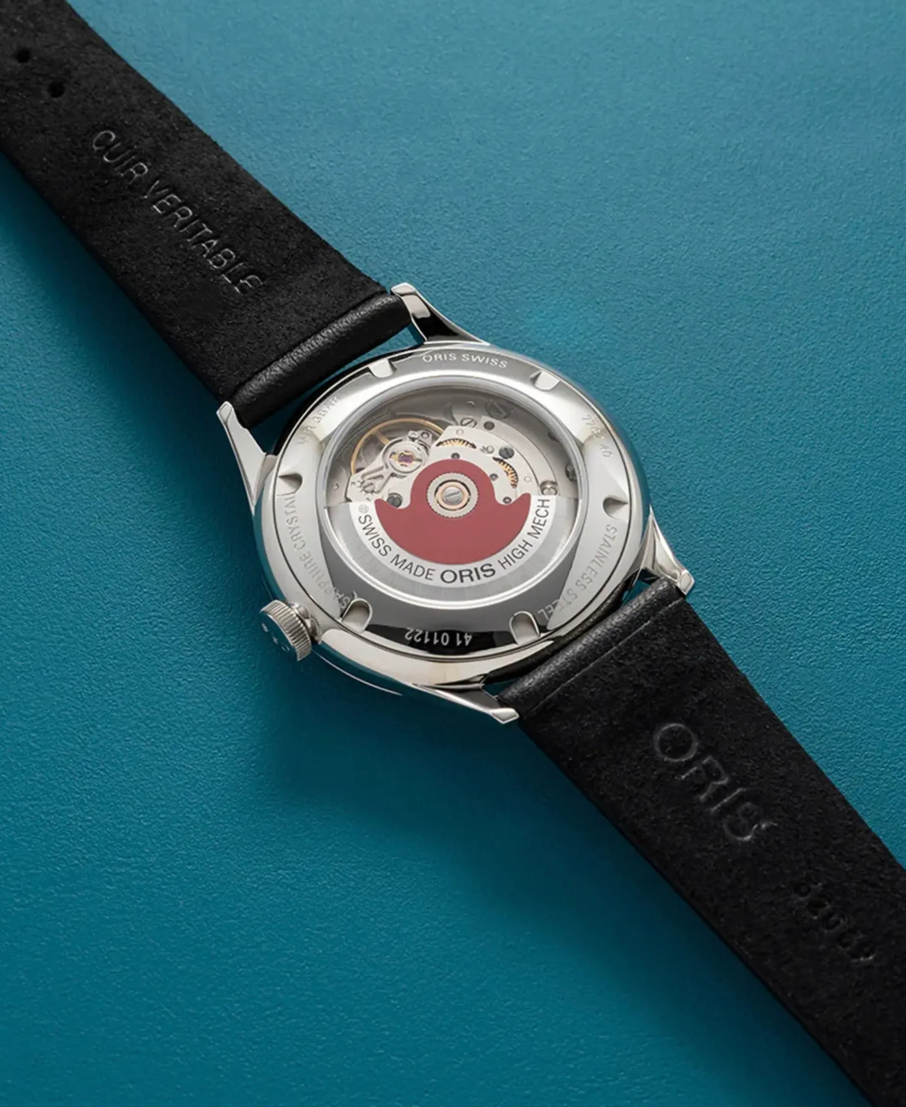 ORIS Artelier S Negro Acero y Piel 38 mm | 01 733 7762 4054-07 5 20 69FC