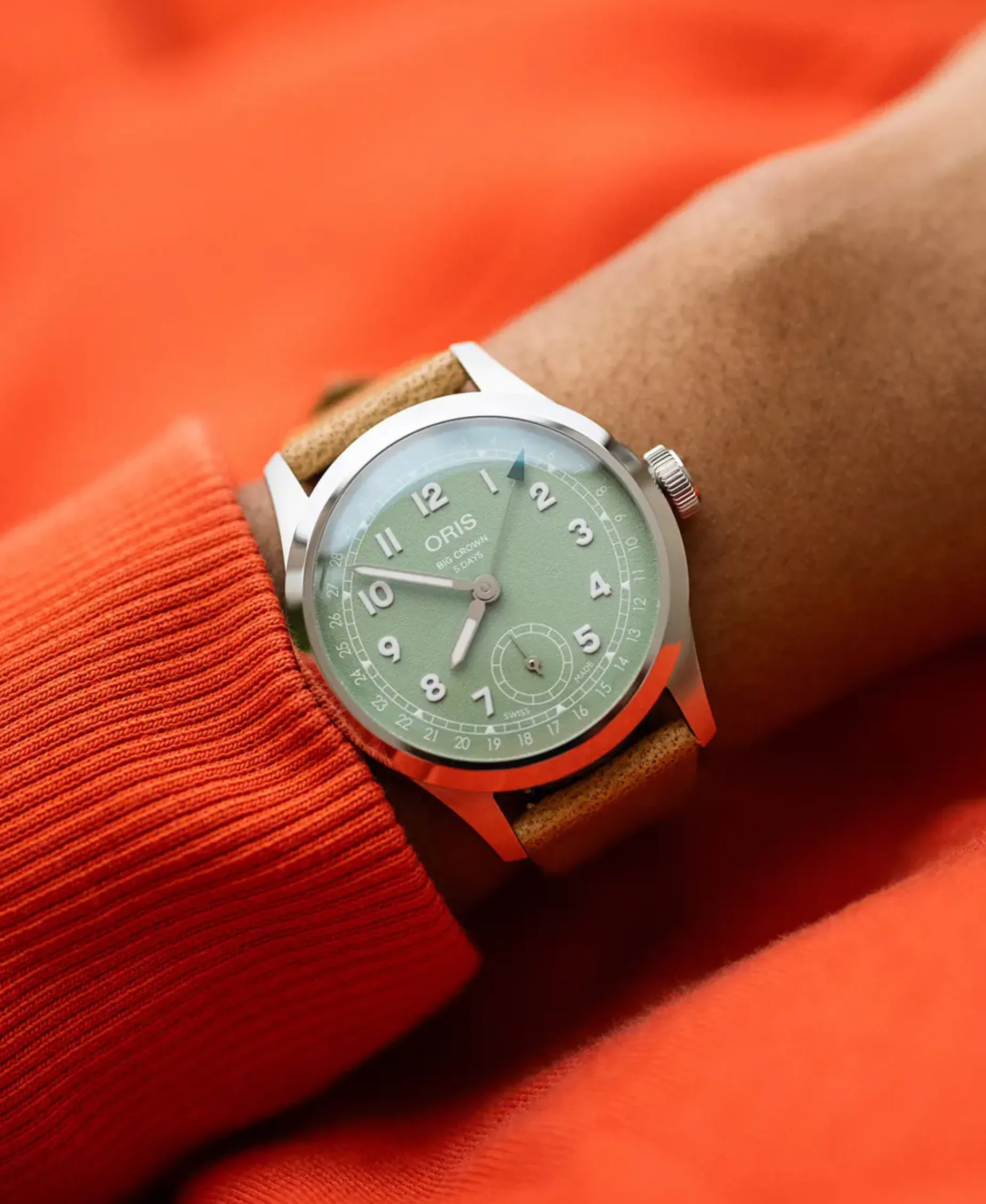ORIS Big Crown Calibre 403 Verde 38 mm | 01 403 7799 4067-07 6 20 09FC