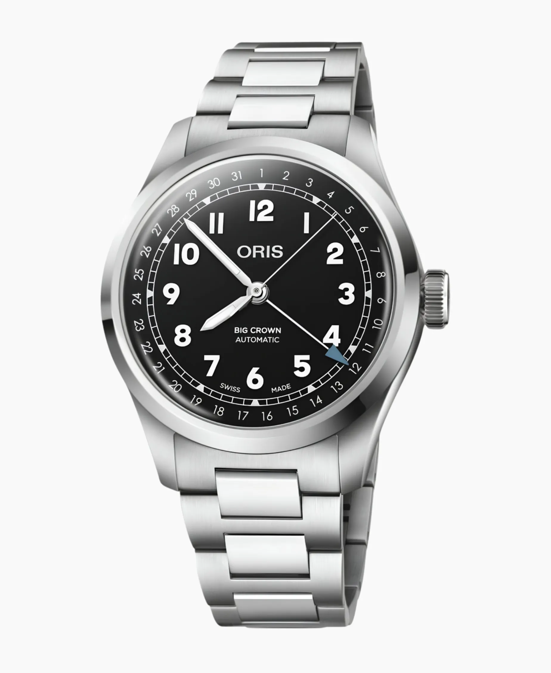 ORIS Big Crown Pointer Date Negro Acero 40 mm | 01 754 7798 4064-07 8 20 06