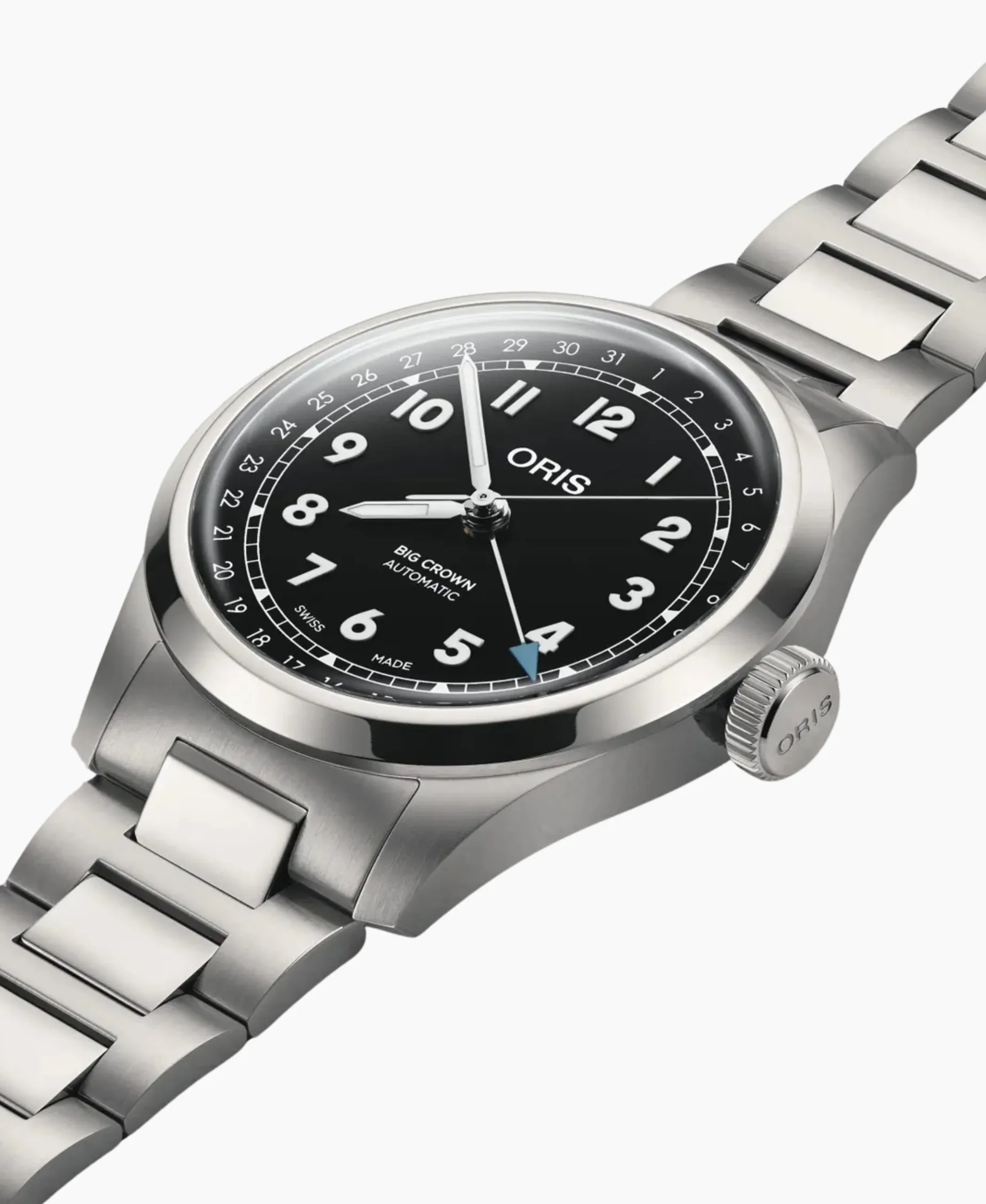 ORIS Big Crown Pointer Date Negro Acero 40 mm | 01 754 7798 4064-07 8 20 06