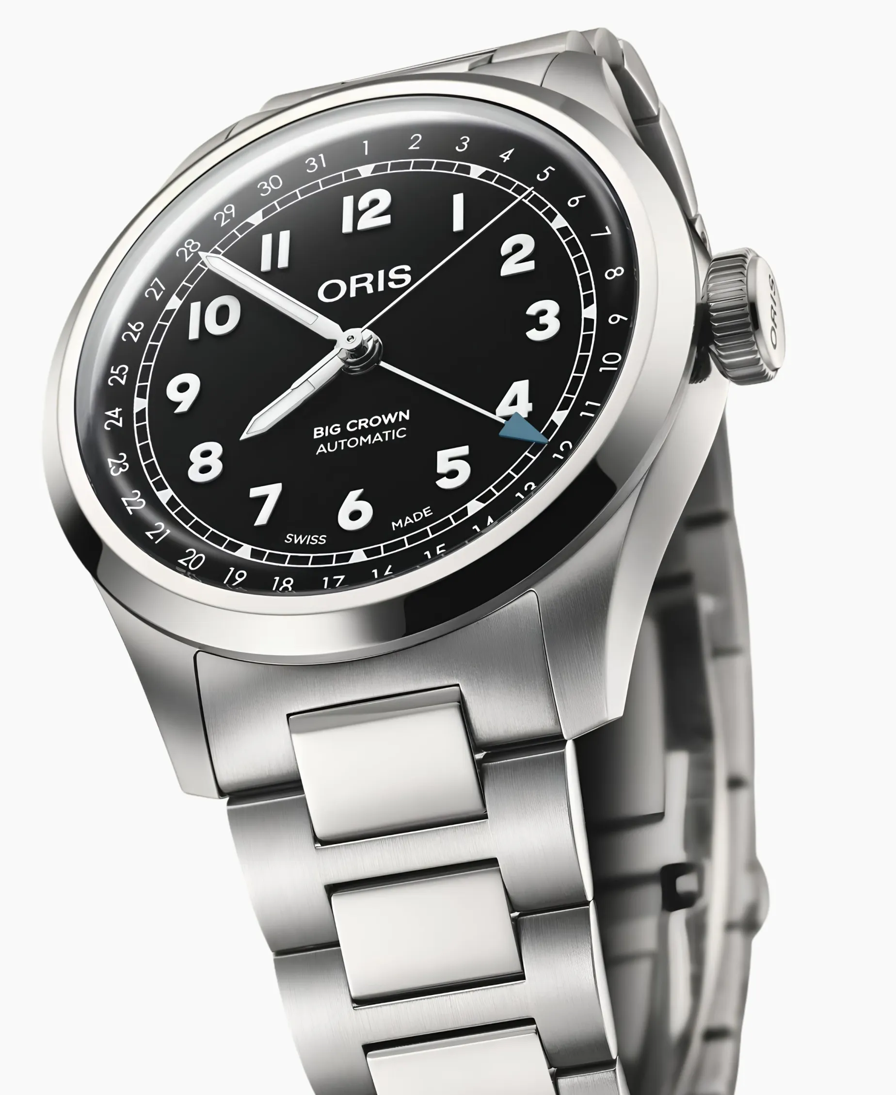 ORIS Big Crown Pointer Date Negro Acero 40 mm | 01 754 7798 4064-07 8 20 06