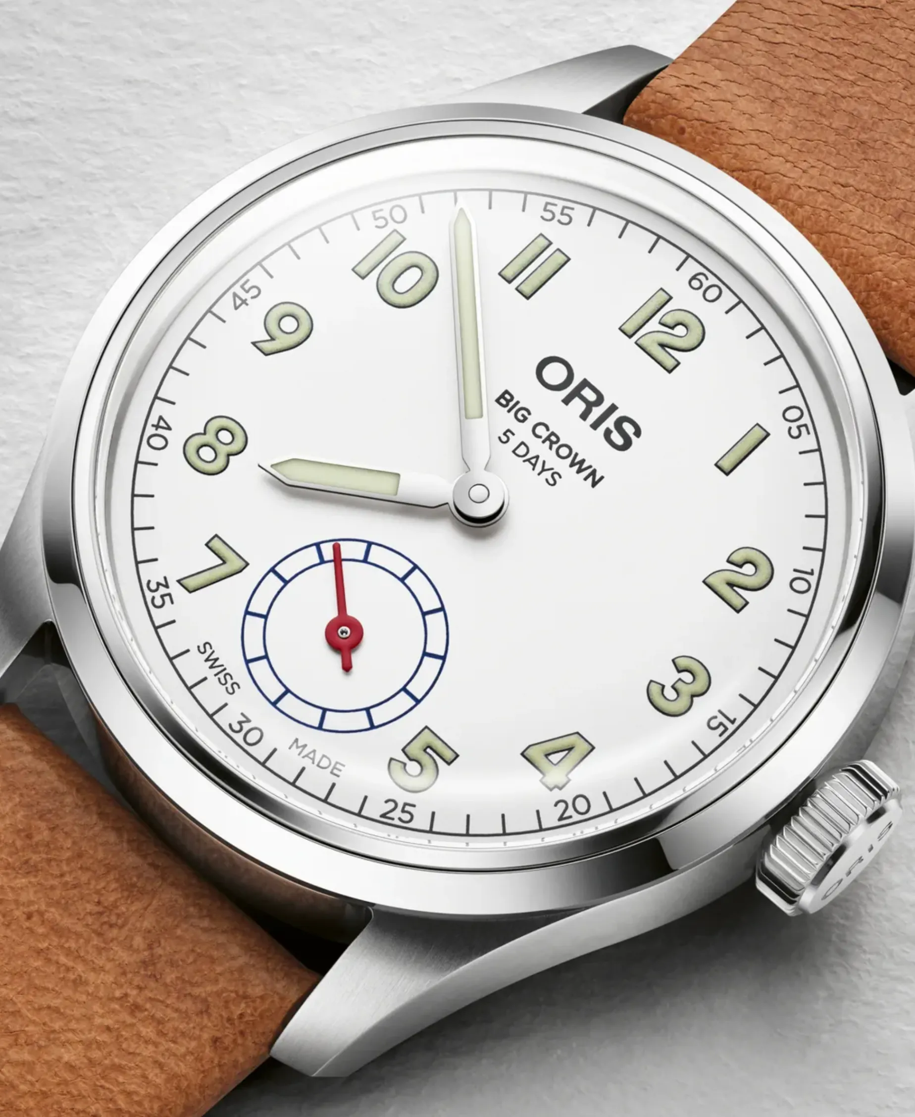 ORIS Big Crown Wings of Hope Limited Edition Blanco Acero 40 mm | 01 401 7781 4081-Set