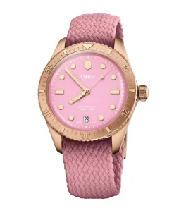 ORIS Divers Sixty-Five Cotton Candy 38 mm Bronce