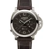 Panerai Luminor 1950 Chrono Monopulsante 8 Days GMT Marrón Titanio 44 mm | PAM00311