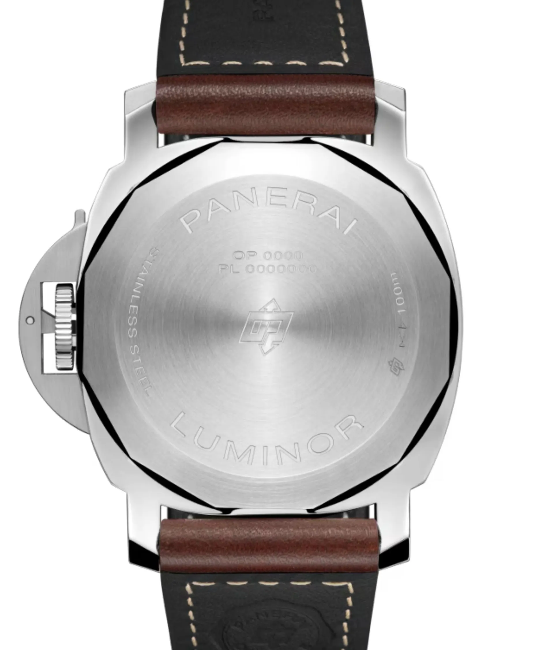 Panerai Luminor Logo Cuerda Manual Verde Acero 44 mm | PAM01624