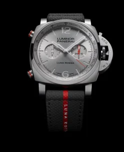 Panerai Luminor Luna Rossa Chrono Edición Limitada Plateado Acero 44 mm | PAM01768