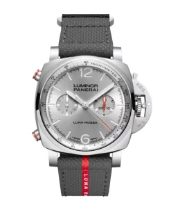 Panerai Luminor Luna Rossa Chrono Edición Limitada Plateado Acero 44 mm | PAM01768