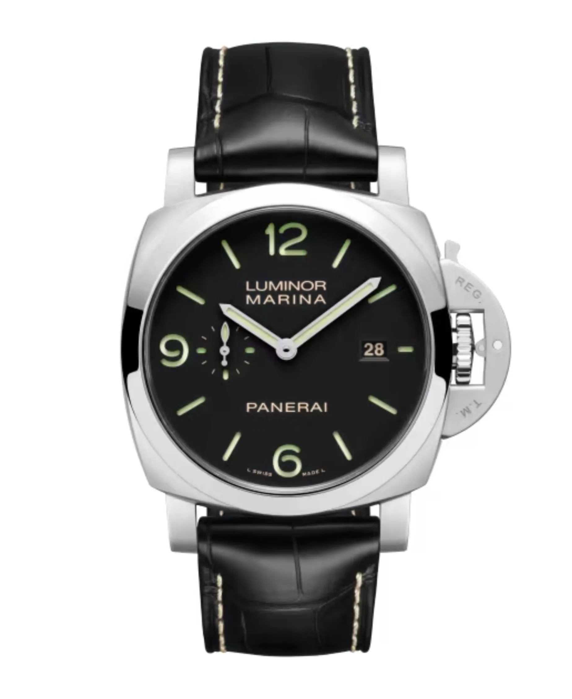 Panerai Luminor Marina Automático Negro Acero 44 mm | PAM03312