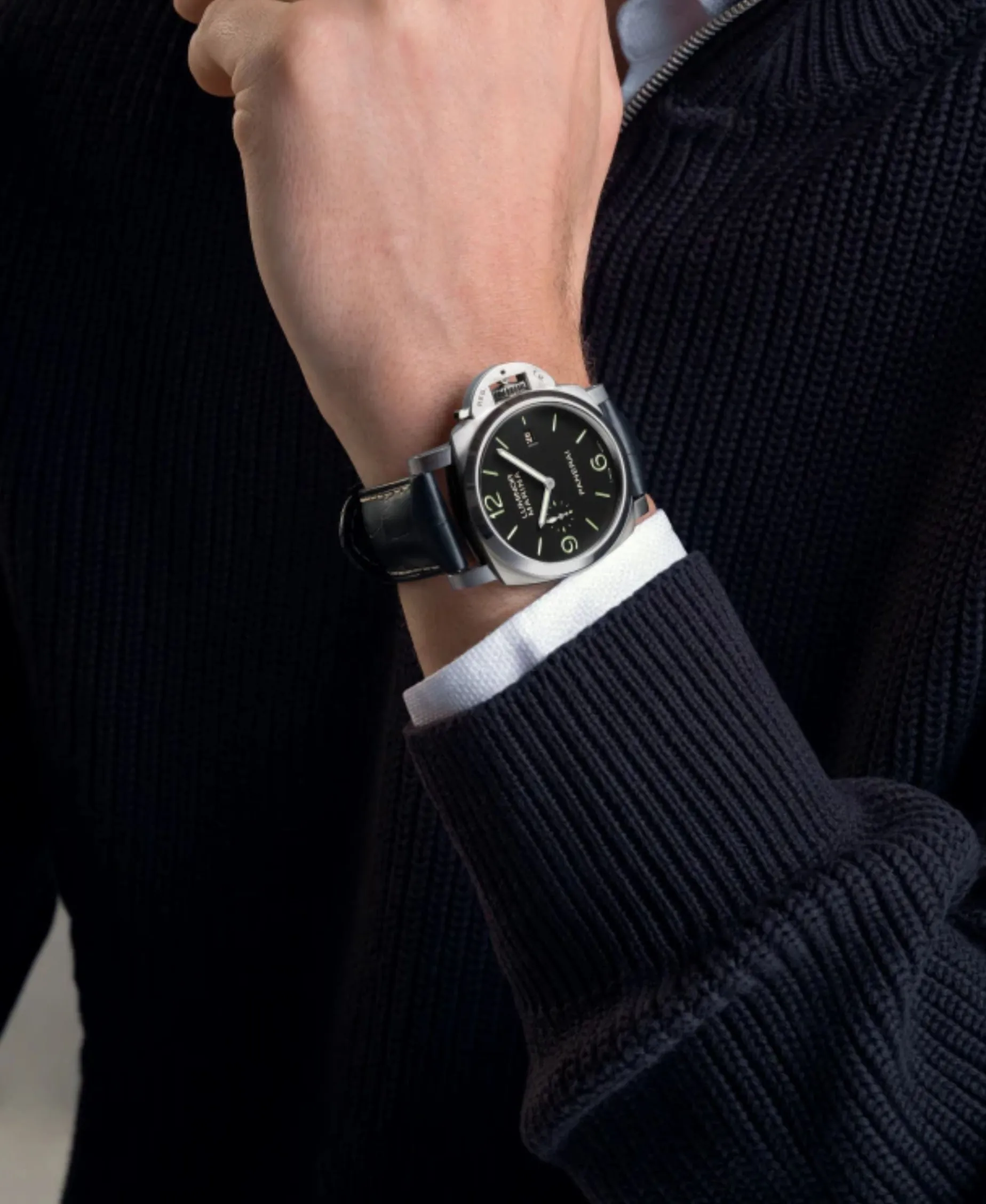 Panerai Luminor Marina Automático Negro Acero 44 mm | PAM03312