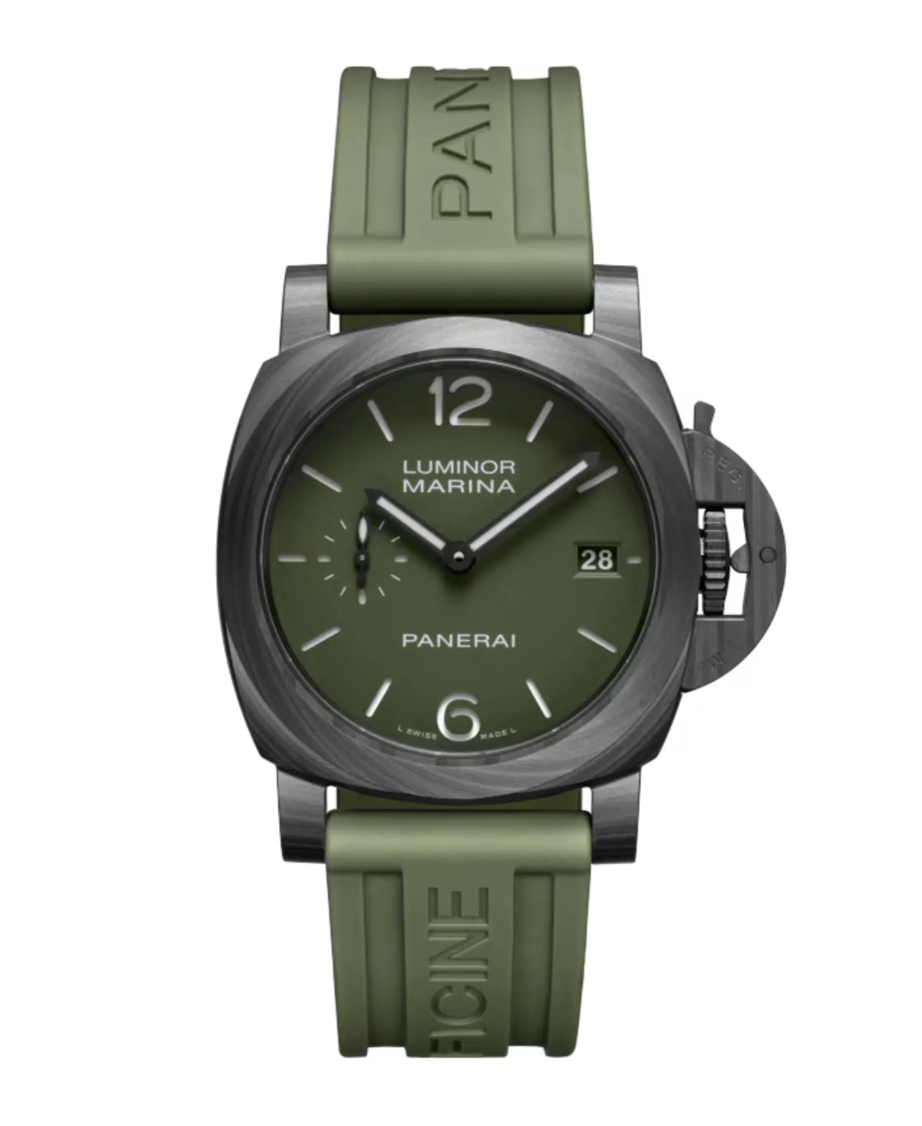 Panerai Luminor Quaranta Carbotech Verde 40 mm | PAM01526