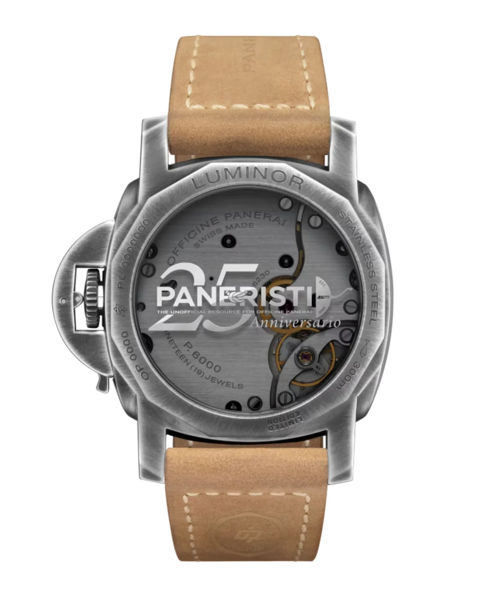 Panerai Luminor Venticinque Edición Limitada Azul Acero Brunito 44 mm | PAM02025