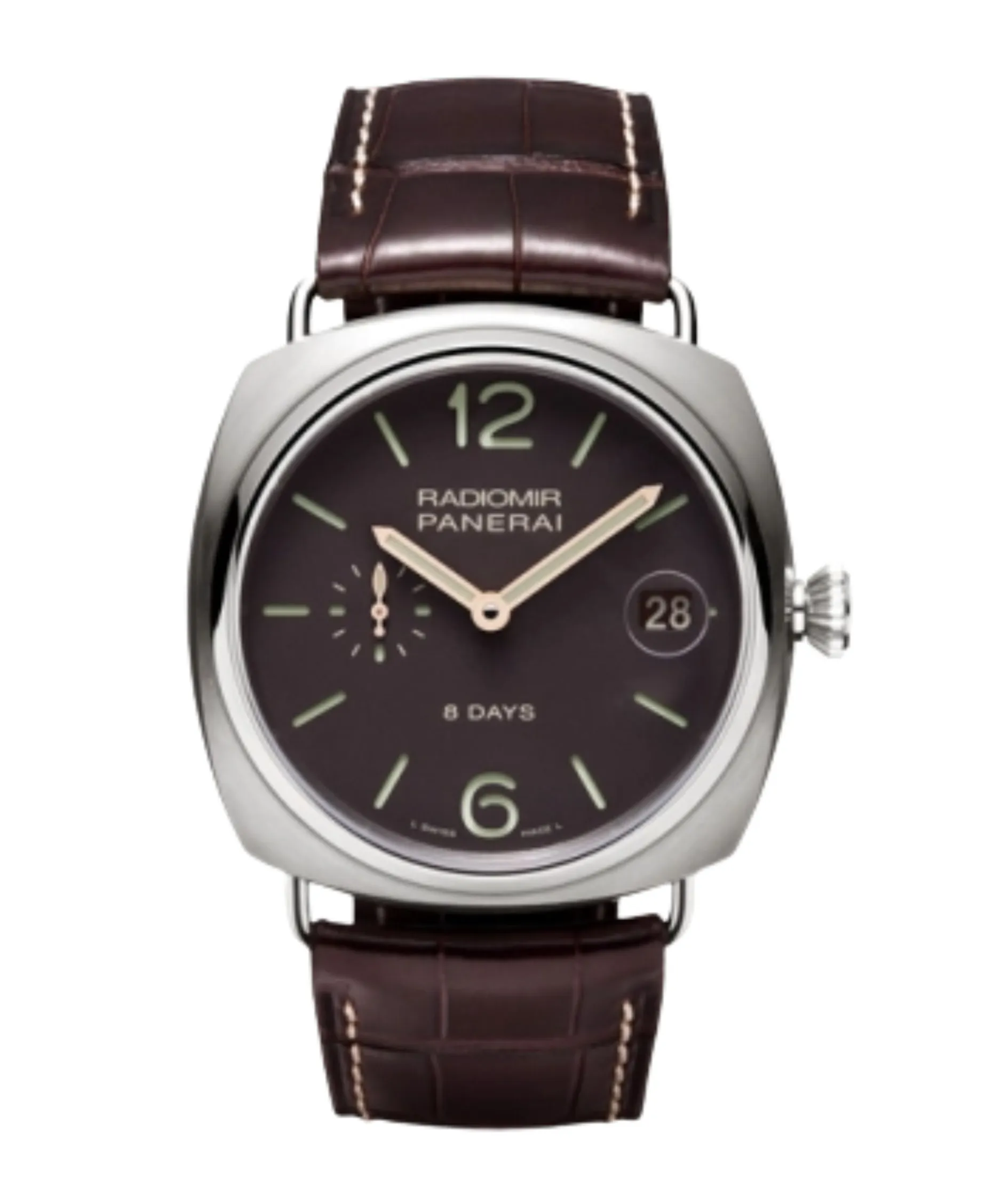 Panerai Radiomir 8 Days Marrón Titanio 45 mm | PAM00346