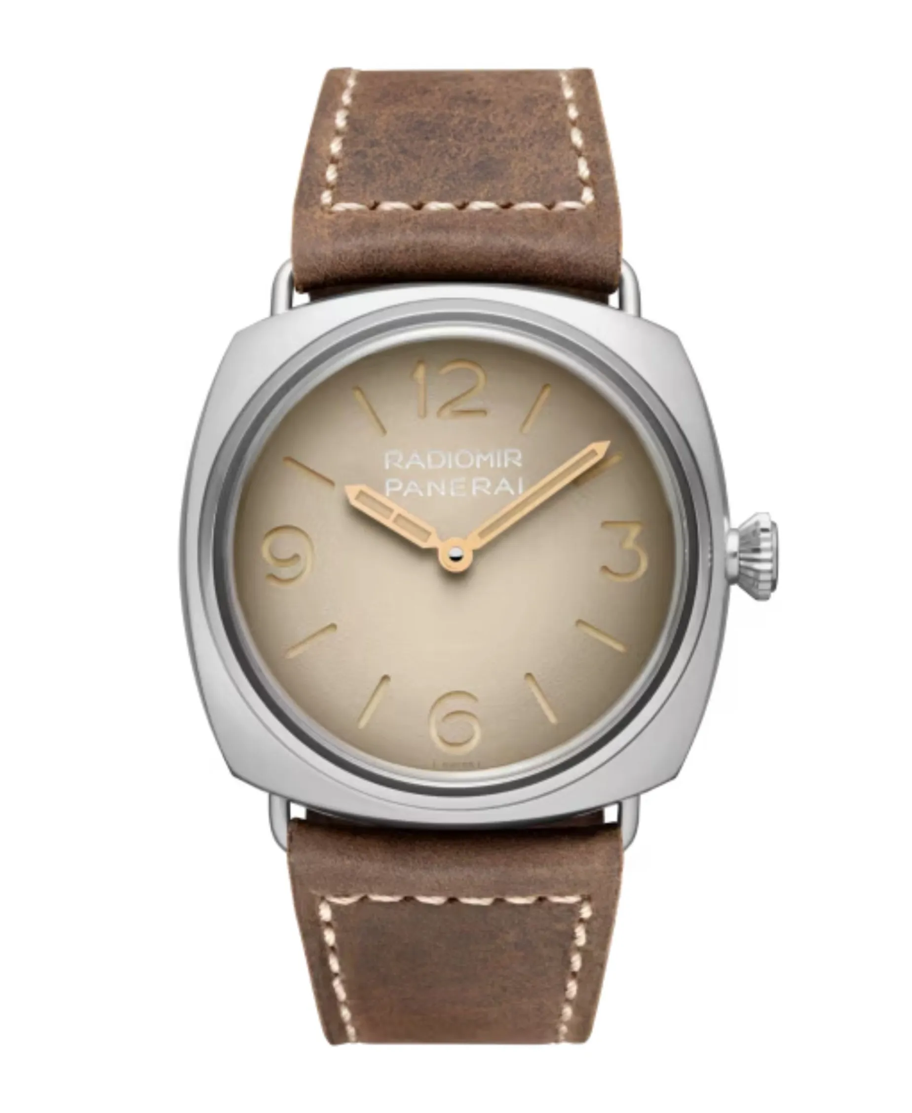 Panerai Radiomir Officine Cuerda Manual Beige Acero Pátina 45 mm | PAM01350