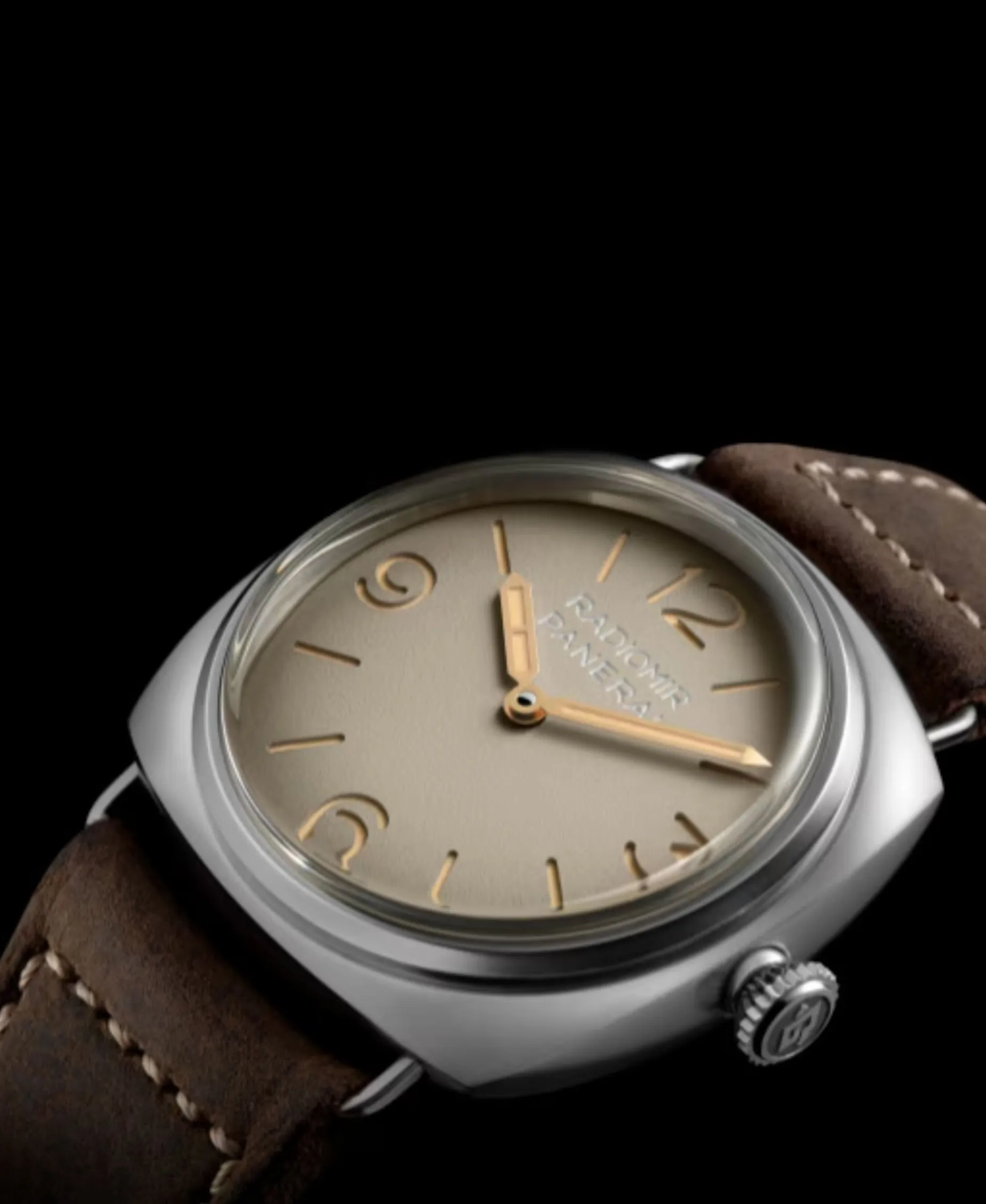 Panerai Radiomir Officine Cuerda Manual Beige Acero Pátina 45 mm | PAM01350