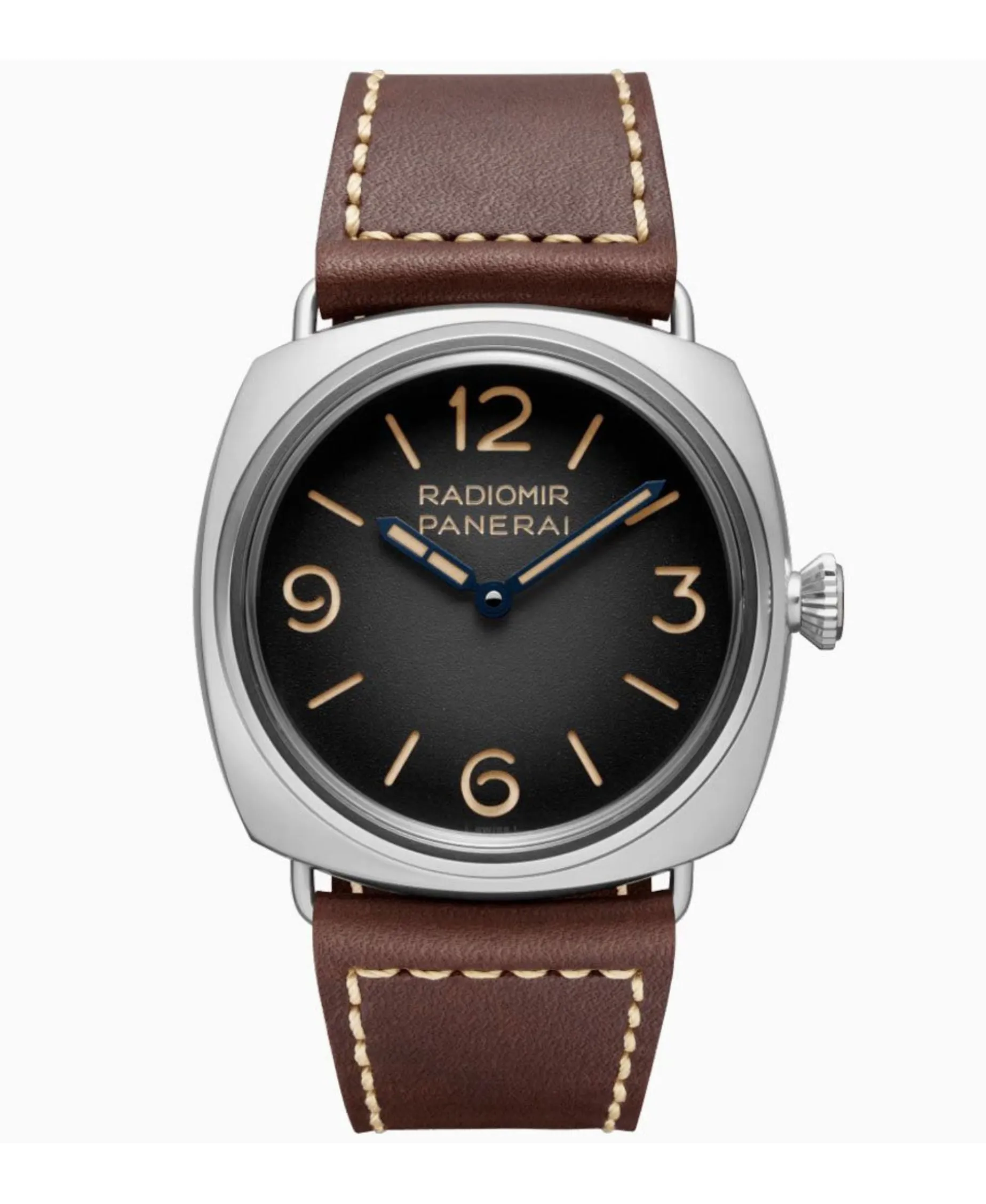Panerai Radiomir Tre Giorni Cuerda Manual Negro Acero 45 mm | PAM01334
