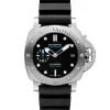 Panerai Submersible Automático Negro Acero 42 mm | PAM01591