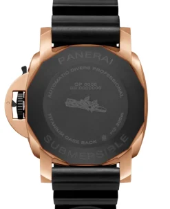 Panerai Submersible Automático Negro Goldtech™ 44 mm | PAM02070