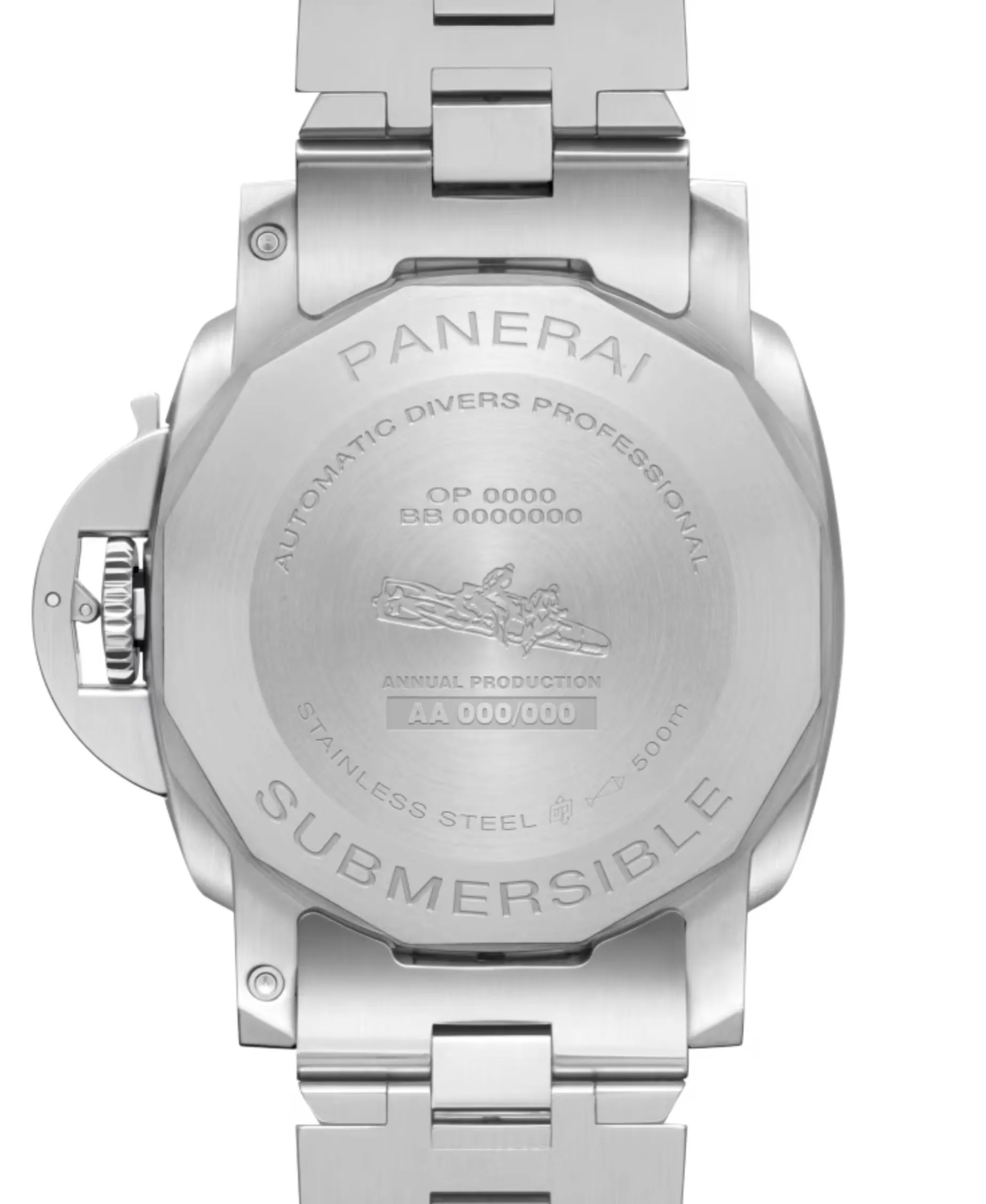 Panerai Submersible Automático Negro Acero 44 mm | PAM01756