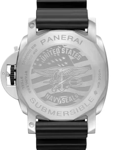 Panerai Submersible Navy SEALs GMT Automático Antracita Acero 44 mm | PAM01323